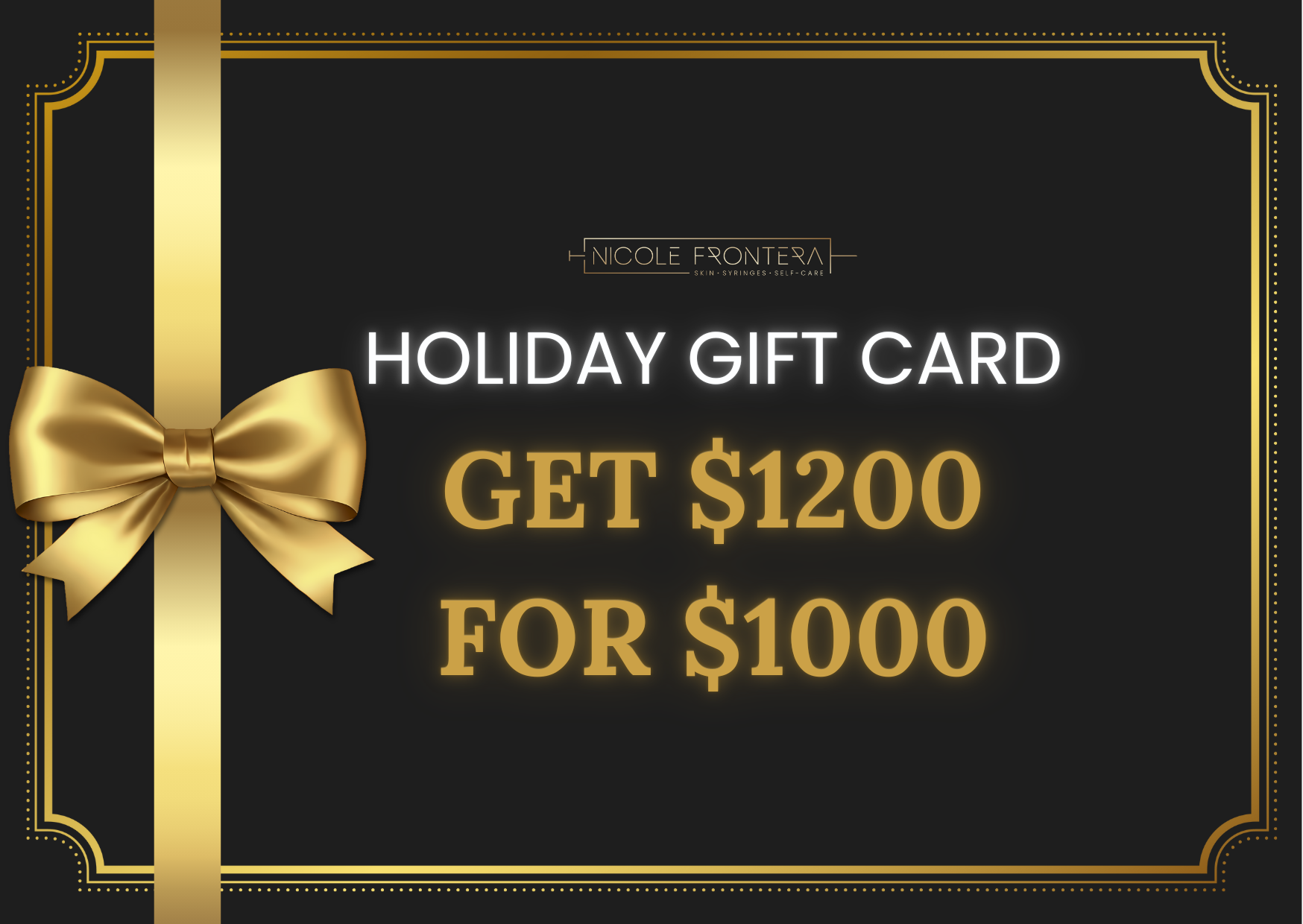 nfb - get 1200 for 1000 med spa gift card - get 1200 for 1000